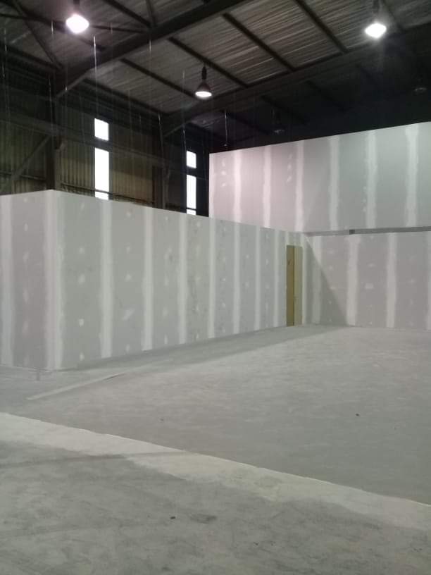 Warehouse drywall project