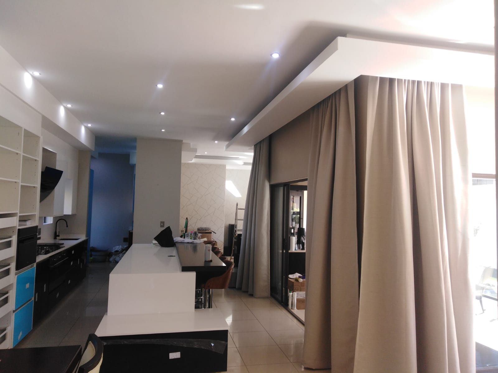 Modern ceiling installation by Ceiling and Drywall Experts